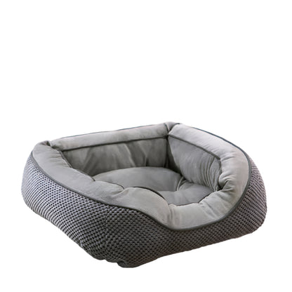 Plush Faux Fur Dog Crate Bed – Soft & Calming